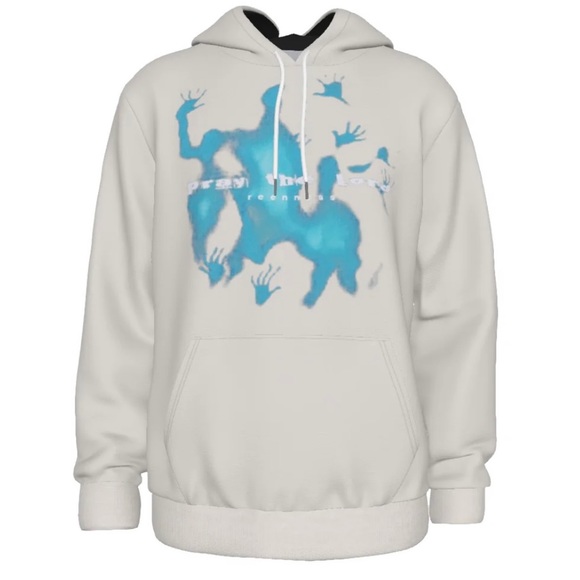 Daulet Apparel Blue Souls Unisex Streetwear Graphic Hoodie Size Extra Large - Picture 2 of 11